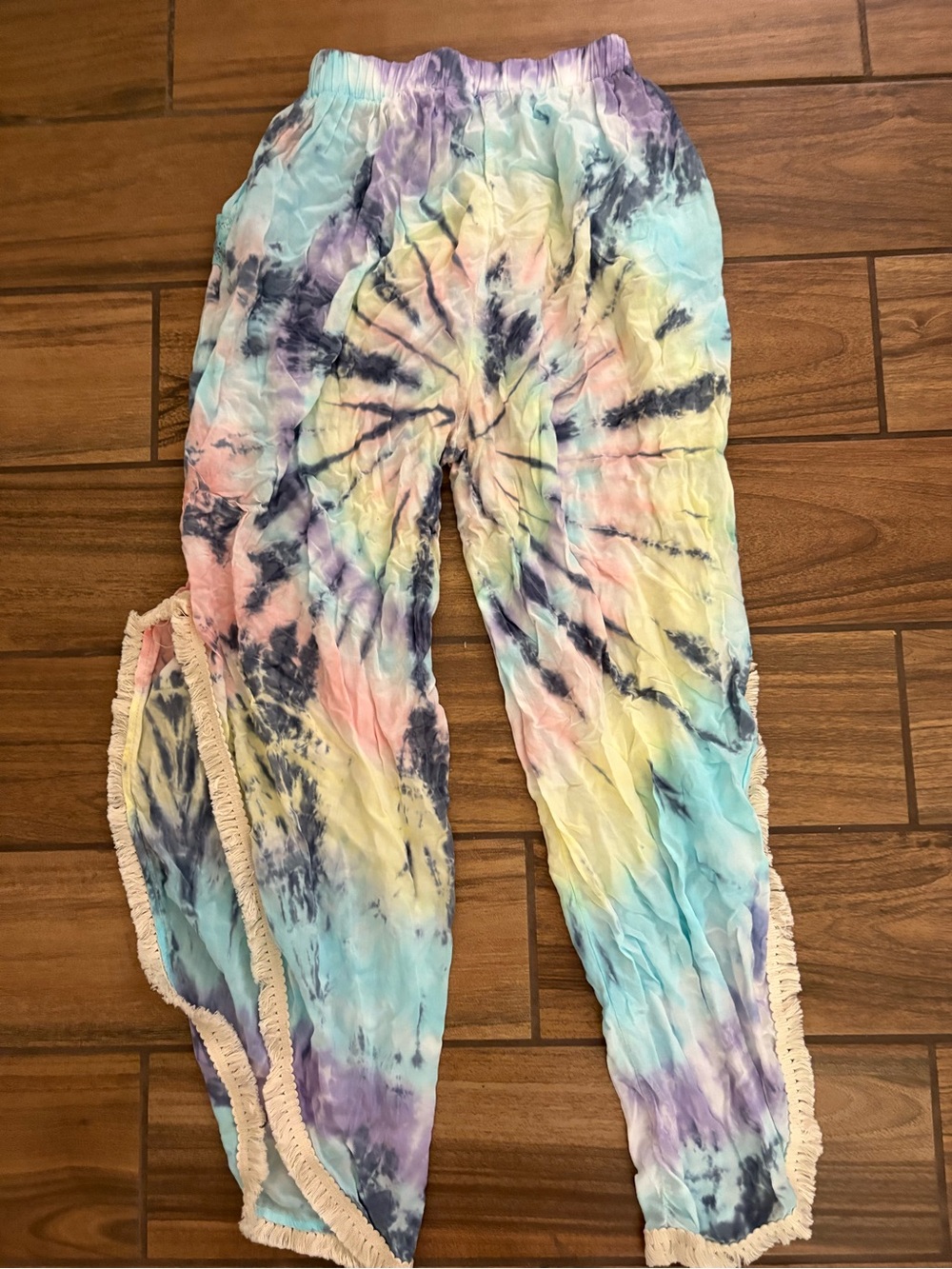 Surf Gypsy Purple Tie-Dye Maxi Skirt - Picture 2 of 3